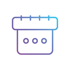 Calendar vector icon