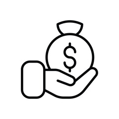 Investment vector icon