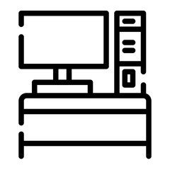 computer cut line icon