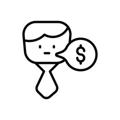 Discusion vector icon