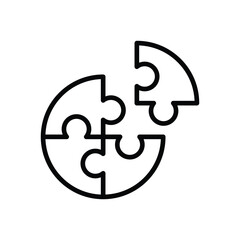 Solution vector icon