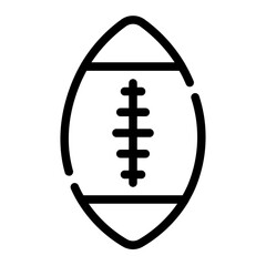 rugby cut line icon