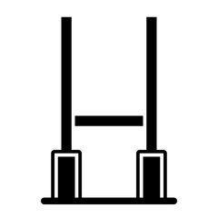 goalposts glyph icon