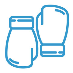 boxing color icon