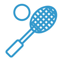 tennis color icon