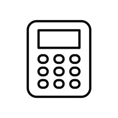 Calculator vector icon