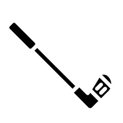 golf club solid icon