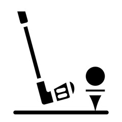 golf solid icon