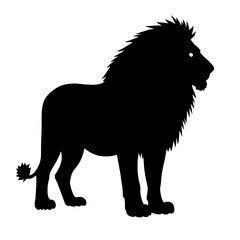 Lion Clipart | Lion Silhouette | Lion Illustration