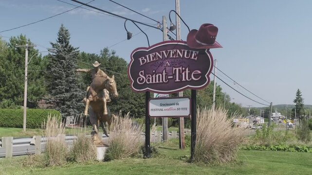 Ambiance au Festival Western de St Tite