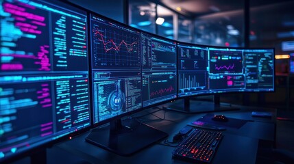 Cybersecurity Data Center: Advanced Monitoring System