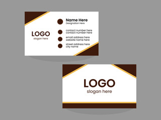modern design template Business Card Design