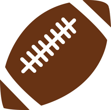 recommend clip art: Football clip art design on plain white transparent isolated background for card, shirt, hoodie, sweatshirt, apparel, card, tag, mug, icon, poster or badge, tailgates and touchdowns