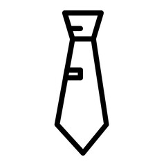 office tie line icon
