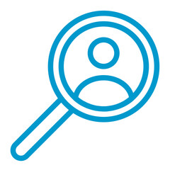 looking for employees color icon