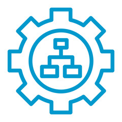 relationship management color icon