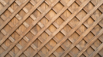 Wooden lattice wall exterior texture background