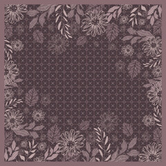Seamless Elegance: Scarf and Hijab Motif Designs