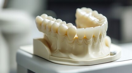 Open dental cad cam system device for making ceramic dentures in dentistry