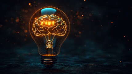 Professional Minimalist Logo Concept for Powerful Ideas and Innovation