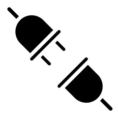 disconnected solid icon