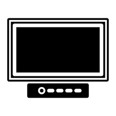 tv signal glyph icon