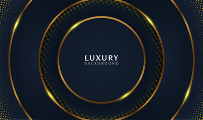 Luxury dark blue background