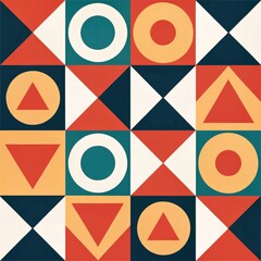 set of geometric shapes