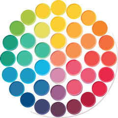 abstract background with circles