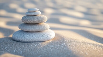 A natural rock formation on a sandy beach with interesting shapes and textures