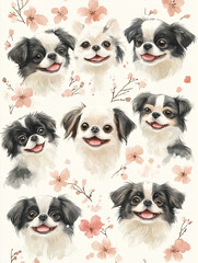 Obraz premium Pekingese 