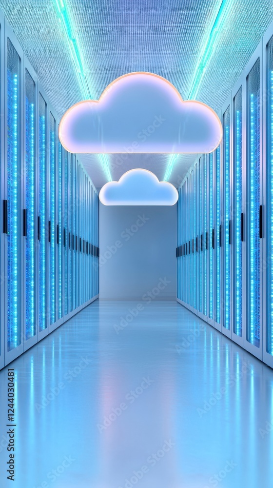 Poster data center operations cloud computing technology infrastructure digital environment perspective inn