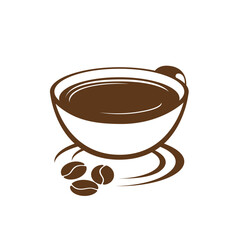 coffee mug vector illustration