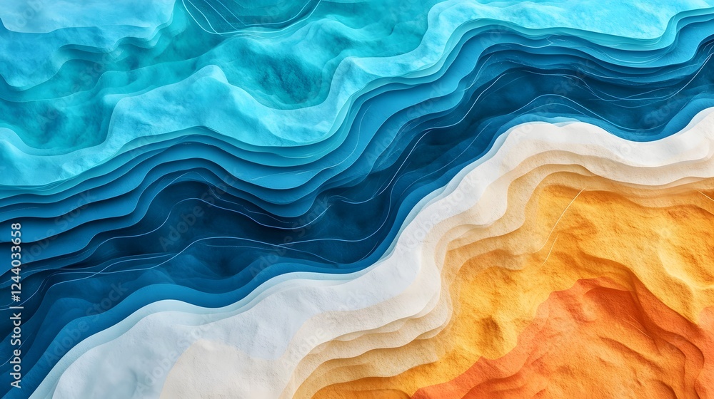 Poster swirling subterranean flows:groundwater mapping and monitoring visualization