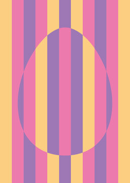 Abstract Easter egg
