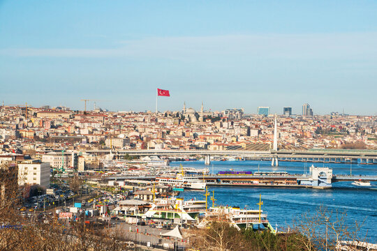 Panoramic View from Topkapi Palace