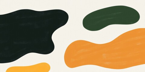 Obraz premium Abstract Colorful Shapes, Fluid Design Elements, Dynamic Textures, Contemporary Art Aesthetic