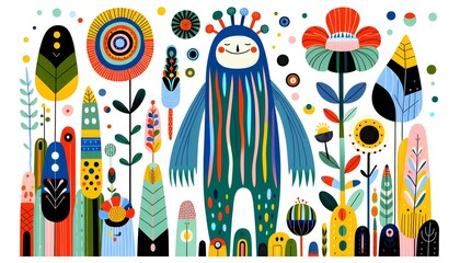 Jardines Encantados: Criaturas y Flores M&aacute;gicas