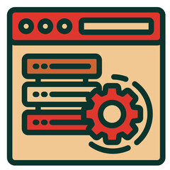 Server Management Icon