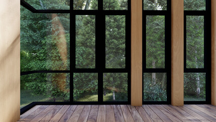 empty interior room shadow wall space background mock up architecture sunlight. empty home modern window light floor design apartment white house indoor. blank minimal concept backdrop bright clean.