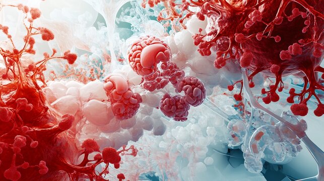 Artistic rendering of organ donation campaigns focusing public awareness and bioethics considerations