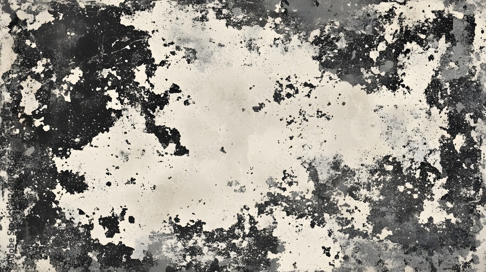Aufkleber dramatic grungy ink splatter texture abstract background