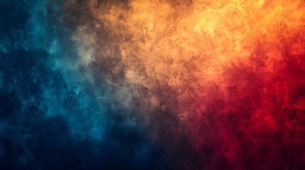 Fiery dynamic and intense abstract landscape composition with dramatic atmospheric lighting and vibrant hot color tones  This digital art piece evokes a sense of energy power