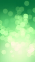 Obraz premium Abstract bokeh background banner - pastel green background with bokeh lights, 8k photorealism. with white shades