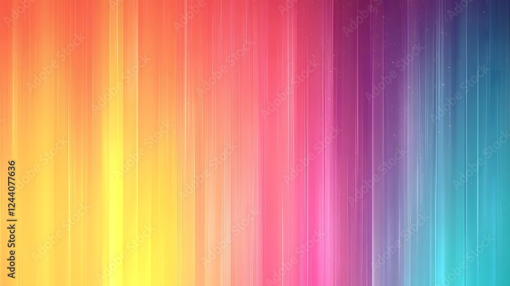 Fototapete Stunning abstract background with a vibrant gradient spectrum of colors  Dynamic and creative digital wallpaper design with a modern minimalist aesthetic
