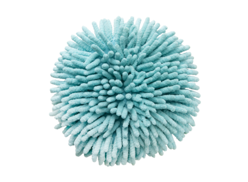 Microfiber mop isolated on transparent background
