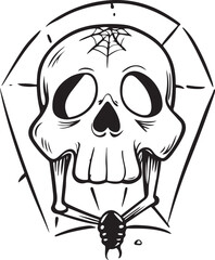 spider web silhouette vector designs