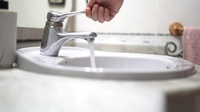 Abrir grifo agua