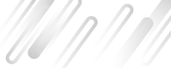 Abstract white and gray color geometric shape and lines seamless pattern transparent background design.