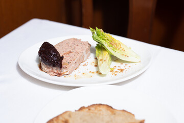 Appetizer Plate with Terrine
